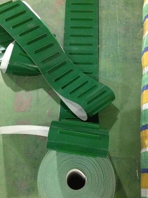 High Tensile Strength Durable Green white blue  Material Industrial  Pvc Conveyor Belt with cleat