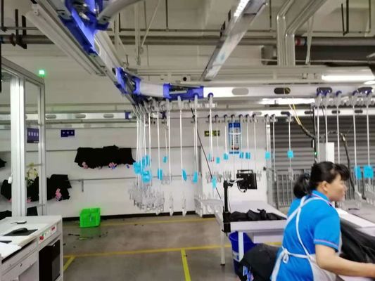 Veirical Conveyor Manual storage systems Garment Hanging System Multilayer