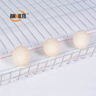 White Annilte FeatherGlide Egg Belt 4 inch Woven egg collection belts in poultry farm good quality