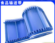Sidewall Cleat PVC Green Flat Conveyor Belt With Skirt In Different Color