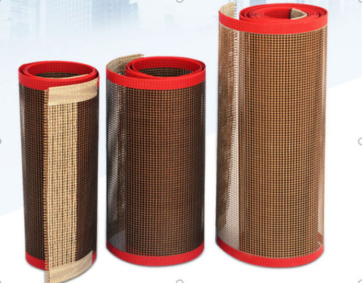 Cheap Customized High Temperature  Resistance PTFE  mesh converyor  belt