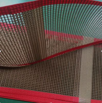 Buy Bullnose Joint PTFE Mesh Conveyor Belt Heat Resistant online manufacture