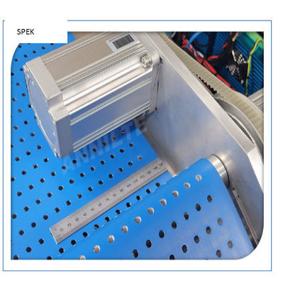 Buy White Blue Green Perforated Conveyor Belt PVC PU Punching Conveyor Belt online manufacture