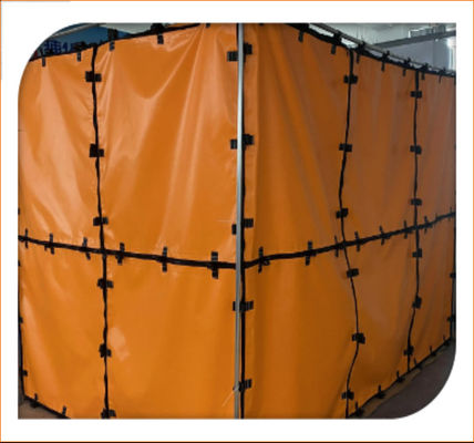 Industrial onshore and offshore safe welding habitats panel removable welding isolation System