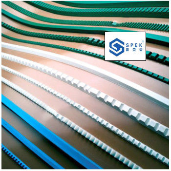 Buy Custom Industrial Pvc Conveyor Belt Add Guide Bar Heat Resistant online manufacture