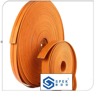 Buy Yellow Oriange  canvas  industrial  conveyor belt online manufacture