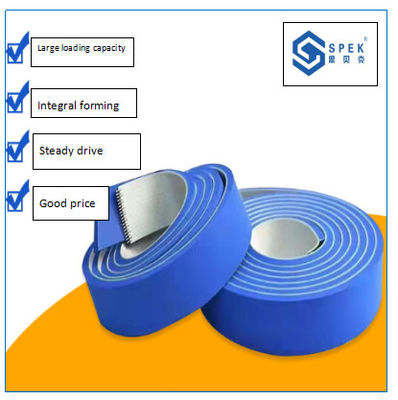 buy Blue Foam PVC Conveyor  Belt  For Temperature Range -20 C To 80 C online manufacture