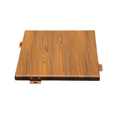 Buy Imitation Wood Grain Aluminum Veneer For Building Decoration online manufacture