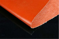 Single Side Silicone Coated Glass Fiber Fabric Insulation Fire Resistant Silicone Rubber Sheet