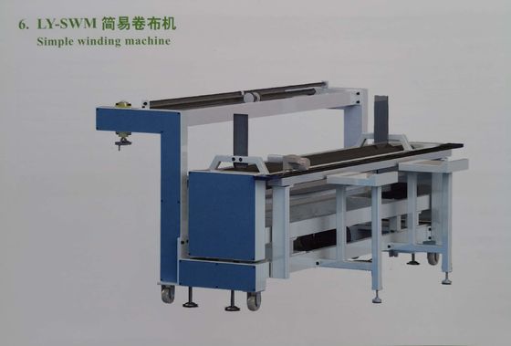 Buy Stable Durable Woven Fabric Simple Winding Machine 1.3KW Power 420kgs Weight online manufacture