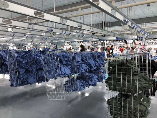 Buy High Quality Clothing Intelligent Production Line Hanging assembly line in garment factory online manufacture