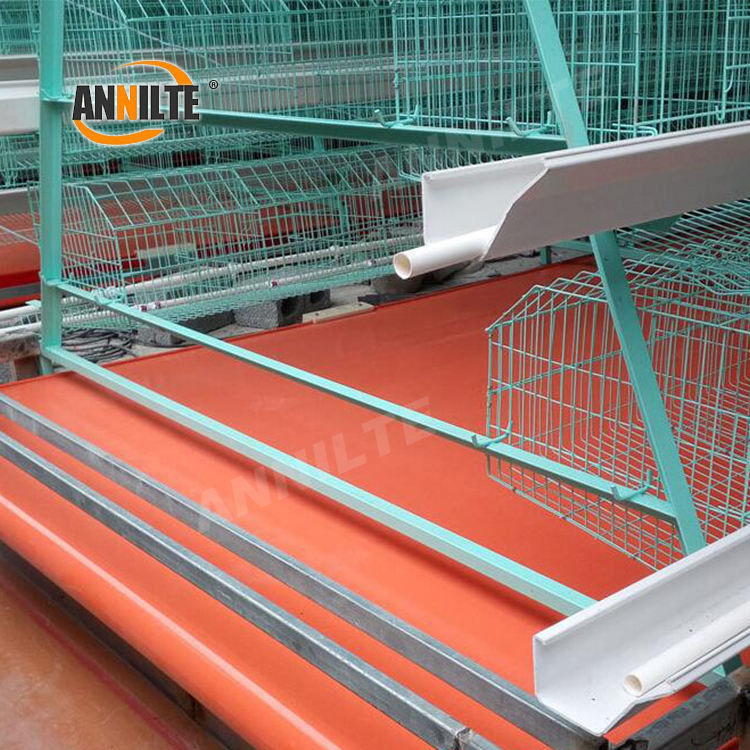 ANNILTE PVC Waterproof Coated Chicken Manure Conveyor Belt for farming