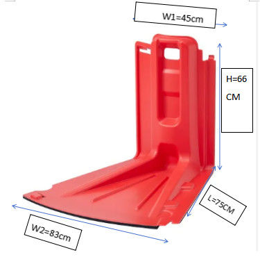 Outer Curved Plate Flood Defence Barrier New Matterial Flood Gablewall