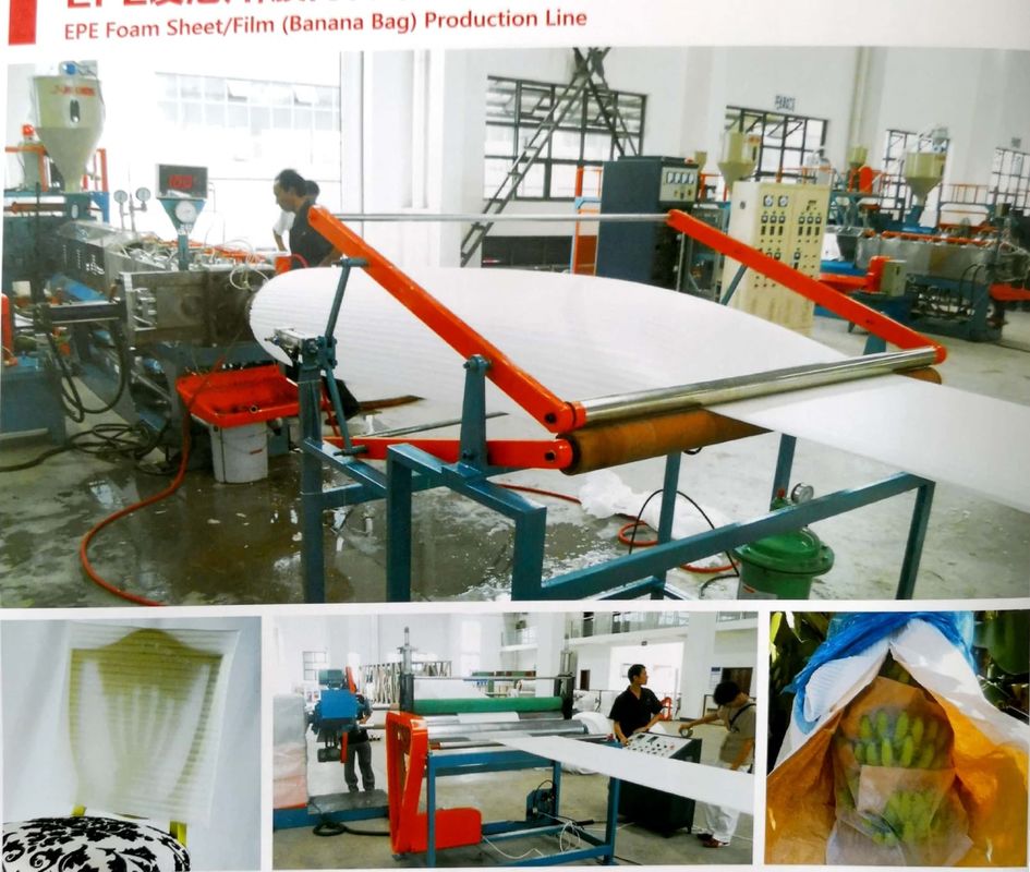 SP-T90  EPE foam sheet/Film (Banana Bag) production line