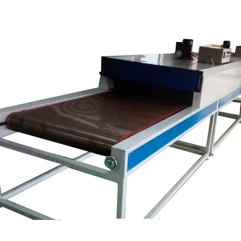 UV Curing Dryer Teflon Conveyor Belt For Silk Screen Printing Tunnel Dryer Machine