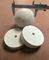 Needle Punched Buffing Wheel For Drill , 12mm Wool Felt Polishing Pads