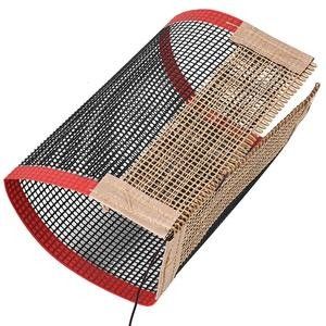 Customize Heat Resistant Ptfe Coated Fiberglass / Open Mesh Conveyor Belt