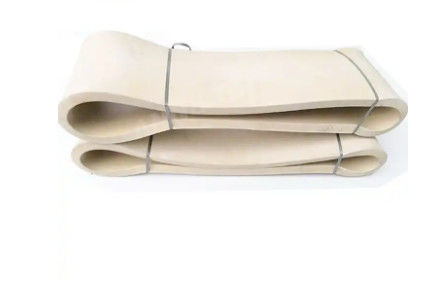 Fish Bone Separator White Rubber Conveyor Belt For Fish Meat Bone Separator