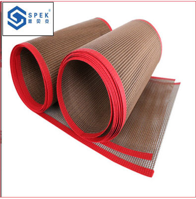 Food Grade  High Temperature mesh cloth wear resistant dobule werp double eimensional conbeyor belt