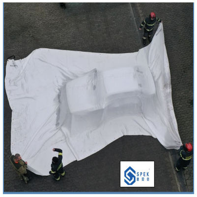 Electric Vehicle Fire Blanket Fire Retardant Silicone Cloth Glass Fiber Cloth Large Blanket