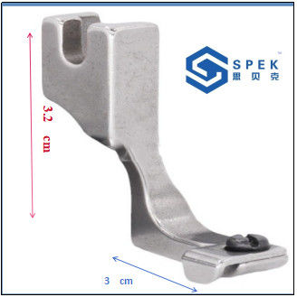 Adjustable Invisible Zipper Steel Press Foot And Press Foot With Notched For Computer Sewing Machine