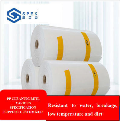 Poultry PP White Conveyor Sheet polypropylene plastic chicken manure belt for Modern chicken factory
