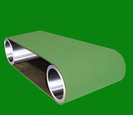 1.6mm Thickness PVC Conveyor Belt Diamond Top Baggage Conveyor Belt Green Black