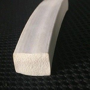 Self Adhesive  Silicone Sponge Sheet Half Round Rubber Strip Smooth Surface