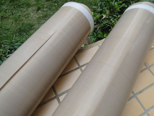 Heat Insulation PTFE Coated Fiberglass Fabric Anti - Corrosion 0.13mm Thickness