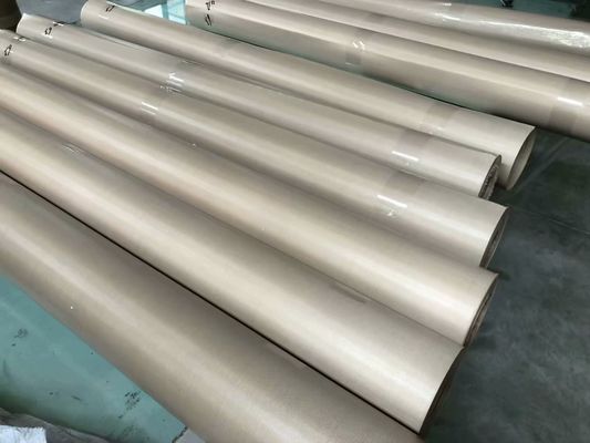 Insulating Plain Woven PTFE Coated Fiberglass Fabric 1200mm Max Width