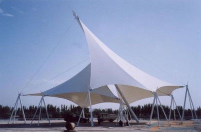 High Temp PTFE Coated Fiberglass Fabric Wide Use For Construction