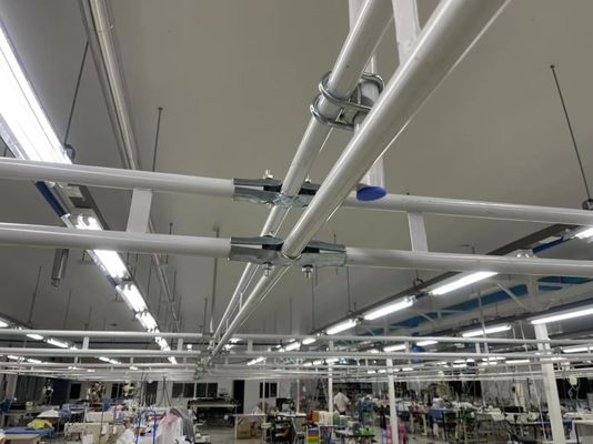 Workshop SS intelligent storage Garment Hanging System Saving Space