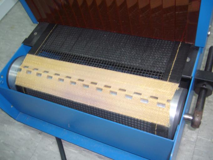 Non Stick Surface High Temp Conveyor Belt 1mm Thickness Non Flammable