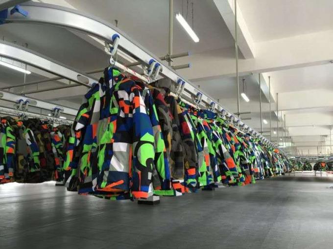 Warehouse Ss Vertical Conveyor Garment Hanging System