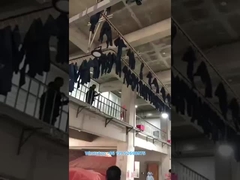 Workshop SS intelligent storage Garment Hanging System Saving Space